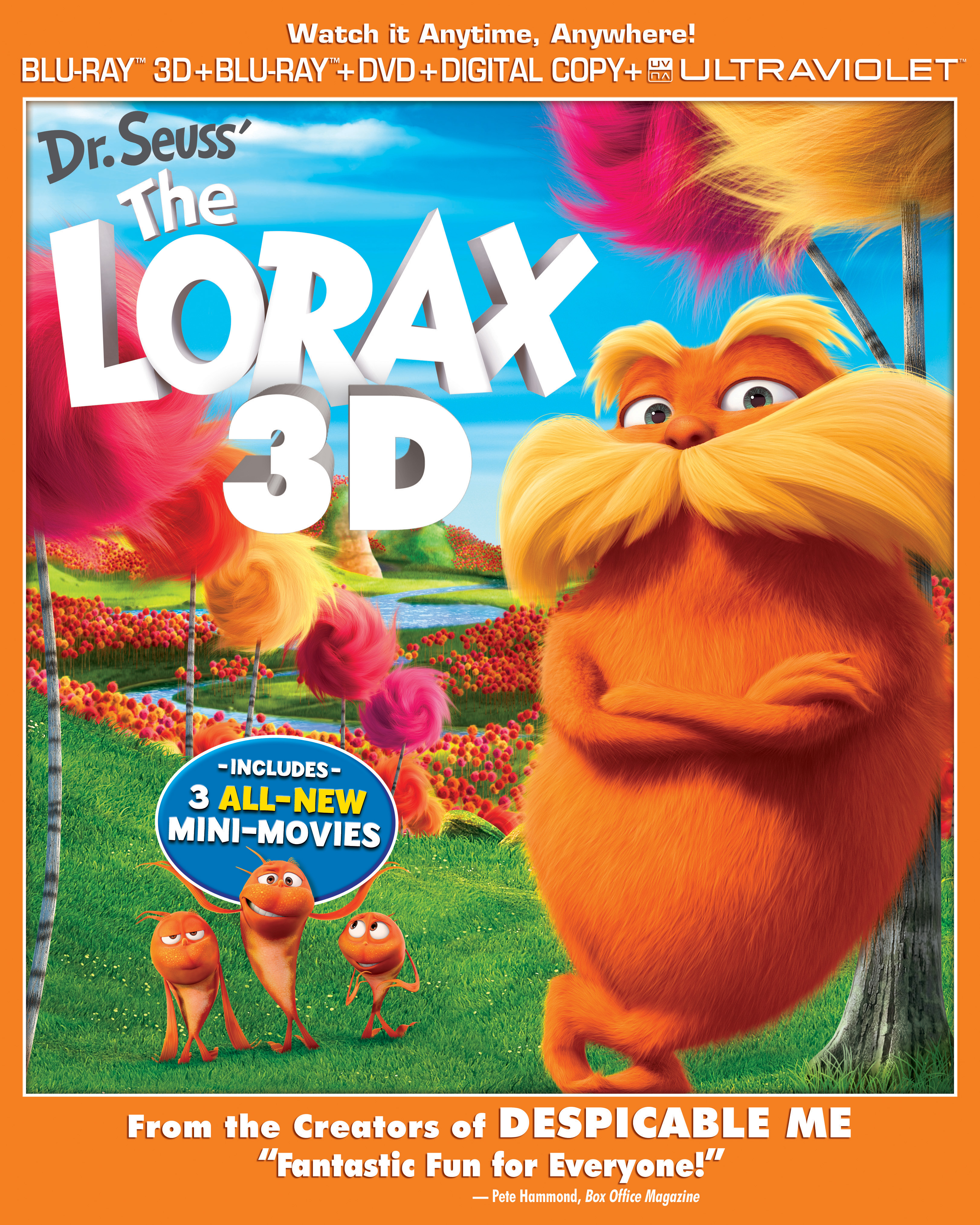 The Lorax Blu-ray Box Art 2D