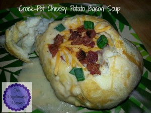 Crock-Pot Soup, Cheesy Potato Soup, Potato Soup, Chessy Potato Bacon Soup