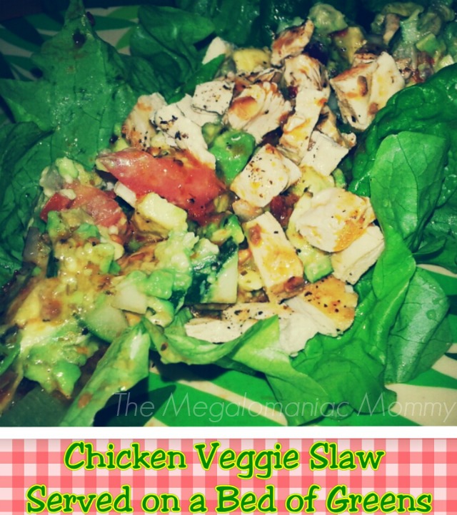 Chicken Veggie Slaw #MyPicknSave Fresh Every Day Health Key #cbias #shop