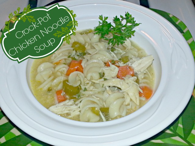 Crock-Pot Chicken Noodle Soup #MyCopps #cbias #shop