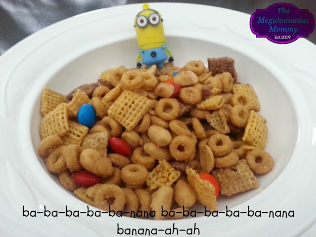 Minion Munch Chex Mix, Despicable Me 2, #MyBlogSpark