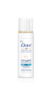Dove Advanced Series Oxygen Moisture Leave In Foam #TryAndTell