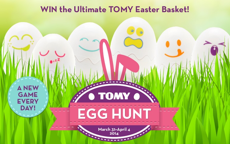 TOMY Easter Egg Hunt Giveaway