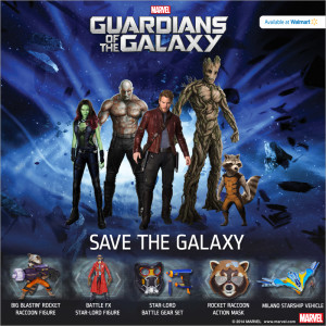 Guardians of the Galaxy, Walmart, #GOTGWM