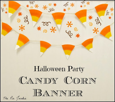 Candy Corn Banner from The Pin Junkie