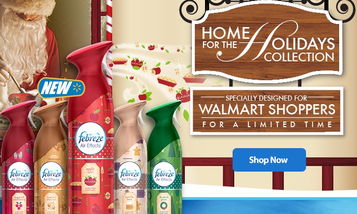 Febreze Home for the Holidays Collection Walmart #FebrezeHoliday