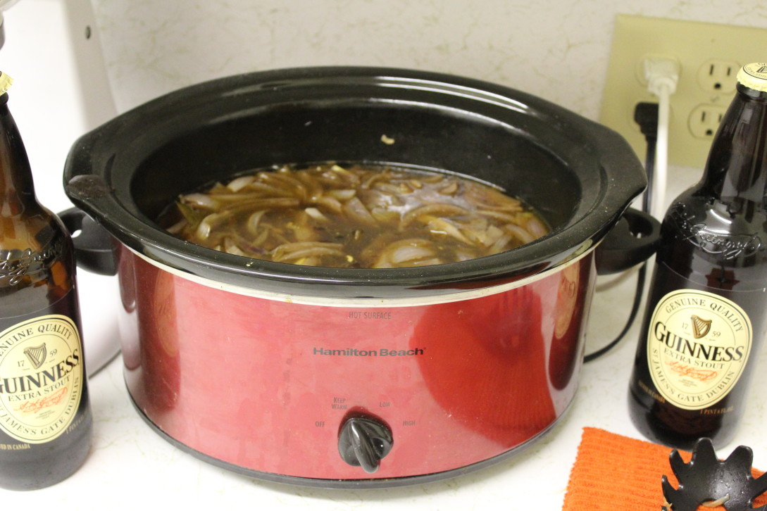 Crock-Pot Guinness Onion Soup
