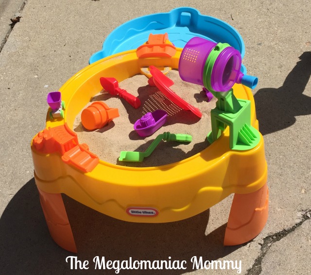 little tikes treasure hunt sand and water table