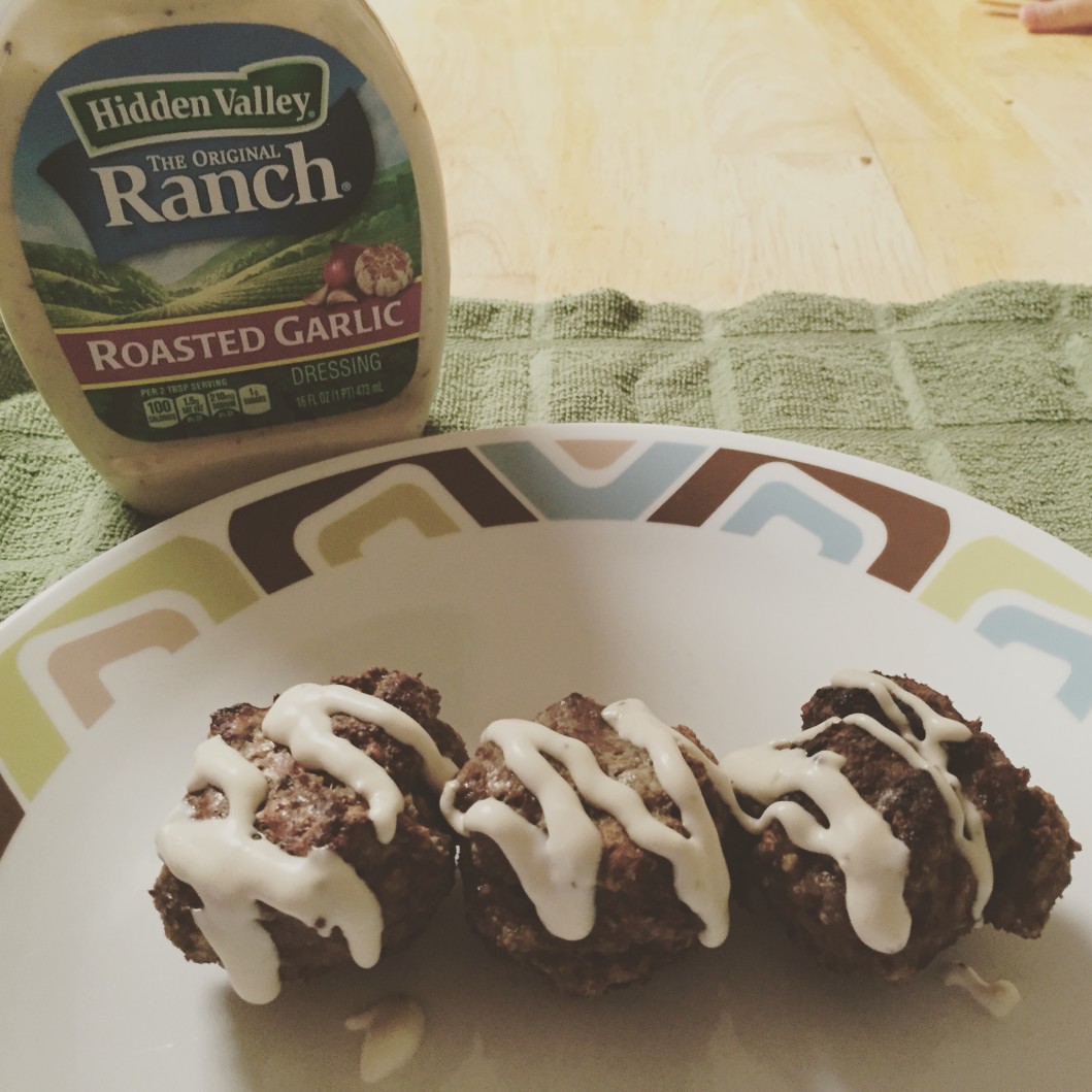 Hidden Valley Roasted Garlic Ranch Meatballs