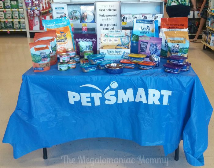 Natural Balance Display at Pet Smart Green Bay West Wisconsin #PetSmartStory #ad