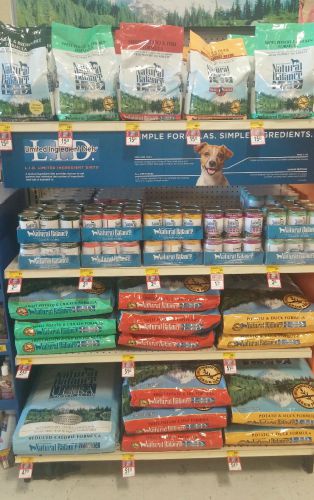 Natural Balance Selection at Pet Smart