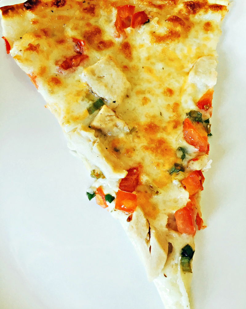 Papa Murphy's Chicken Garlic Thin Crust Pizza #NothingButChicken #ad