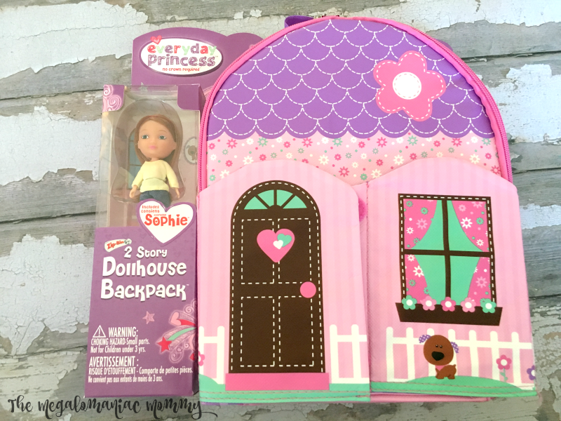 Neat-Oh Everyday Princess 2 Story Dollhouse Backpack