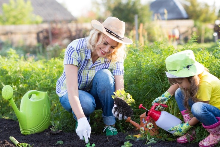 gardening with children